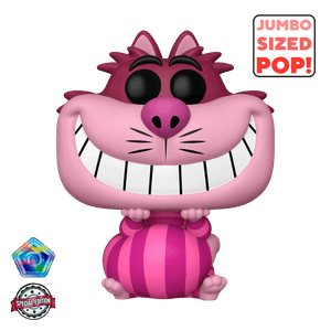 Funko Pop Alice 70th Jumbo - Cheshire Cat Exclusivo Poperos