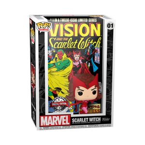 Funko Pop Cover Art Marvel - Scarlet Witch Exclusivo Poperos